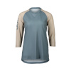 POC W's MTB Pure 3/4 Jersey, Calcite Blue/ Light Sandstone Beige Veľkosť: M