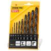 Sada vrtákov Strend Pro FD126, 10 dielna, 1-10 mm, HSS, do kovu
