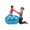 Gymnic fazuľa 70 cm odtiene modrej (Guľa Physio Roll plus cvičenia 70x115)