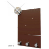 Designové hodiny 10-130 CalleaDesign Oscar 66cm (více barevných variant) Barva čokoládová-69 - RAL8017