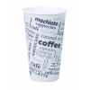 Hit office Papierový pohár 0,4l `Coffee to go` s motívom 50ks
