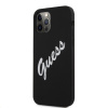 Guess puzdro plastové Apple iPhone 12/12 Pro GUHCP12MLSVSBW čierne