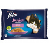 KRMIVO MAČKA FELIX FANTASTICKÝ JUNIOR KURACIE MÄSO LOSOS 4*85G NESTLE