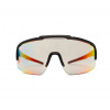 Unisex bike okuliare Recoil Photochromic matt black/mirror červená Hor