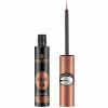 Essence Liquid Ink Eyeliner Waterproof Brown vodeodolné atramentové očné linky 02 Ash Brown 3 ml