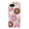 Silikonové pouzdro iSaprio - Google Pixel 8a - Donuts 11 (Odolný silikonový kryt, obal, pouzdro iSaprio - Google Pixel 8a - Donuts 11 - skvělá ochrana a pružnost, stylový UV potisk, lehkost, tiskne se