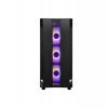 CHIEFTEC Miditower Gaming HUNTER, čierny, 4x RGB Rainbow Fan, 2 x USB 3.0, bočné sklo (GS-01B-OP)