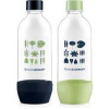 Fľaša SodaStream JET 2x 1 l , zelená/čierna 42007122