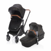 ZOPA SET Podvozok Evoque + Farebný set ku kočíkom Evoque, B/BR_Butterfly