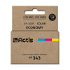 ACTIS Atrament Actis KH-343R pre tlačiareň HP; náhrada HP 343 C8766EE; štandardný; 21 ml; farebný