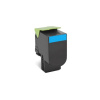 Lexmark 802HC CX410, CX510, Cyan High Yield Return Program Toner Cartridge 3k 80C2HCE originálny