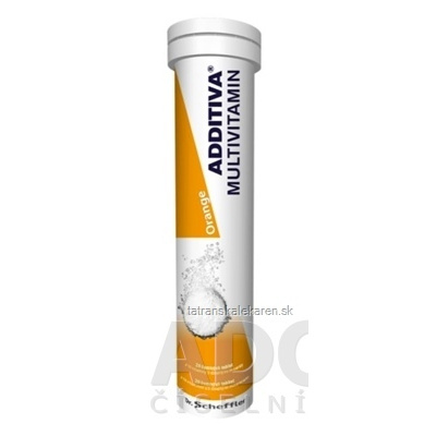 ADDITIVA MULTIVITAMÍN Orange tbl eff 1x20 ks