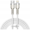 Basesus CATLJK-B02 USB-C na Lightning PD 20 W, 2m, bílý