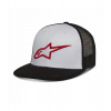 Šiltovka CORP TRUCKER HAT, ALPINESTARS (biela / čierna / červená)
