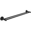 GROHE Start dvojitý držiak na uteráky, dĺžka 654 mm, matná čierna, 412032430