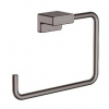 Hansgrohe AddStoris - Držiak na uterák, kefovaný čierny chróm 41754340