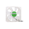 EVOLVEO 14L1GR ventilátor 140mm, 4 LED zelený, 3pin FAN 14 GREEN