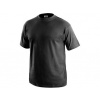 CXS CXS Tričko DANIEL, krátký rukáv, čierne - 2XL Čierna, 2XL