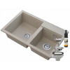 Kuchynská batéria - Žulové umývadlo hektor beige 2 chróm chróm (Kuchynská batéria - Žulové umývadlo hektor beige 2 chróm chróm)