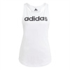 adidas Essentials Big Logo Tank Top Womens White/Black XXS (0-2)