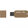 Goodram UME3 Eco Friendly USB kľúč 64 GB USB Typ-A 3.2 Gen 1 (3.1 Gen 1) Hnedá (UME3-0640EFR11)