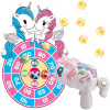 WOOPIE Šípky arkádová hra 2 v 1 Štít Unicorn launcher