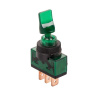 Prepínač 0-1 12V Podsvietenie Asw-14d Zelená P959