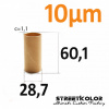 Náhradná vložka filtra pre Odkaľovač rady AF4000 a AW4000, Filtrácia: 10mikrónov (60 x 28 mm)