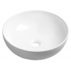 Sapho RONDANE keramické umývadlo, priemer 41cm, na dosku, biela AR435