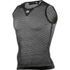 SIXS SMR3 sieťované tričko bez rukávov čierna L/XL