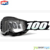 100% Accuri 2 Junior mx okuliare black, čierna, detská