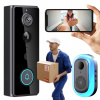 BEZDRÔTOVÝ ZVONČEK S KAMEROU, VIDEO VRÁTNIK WIFI 2K FHD, OBOJSMERNÝ ZVUK, 32GB