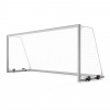 Prenosná futbalová bránka 5 x 2 m s kolieskami, hliníkový rám - profil 120x100 mm
