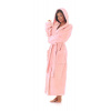Vestis Růžový župan s kapucí Siena 31 56 3050 - XL