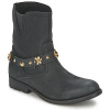 Moschino Cheap & CHIC Polokozačky CA21013G1ZCE Čierna