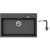Set Sinks MAXIMO 780 Metalblack + batéria Sinks MIX 3 P Metalblack
