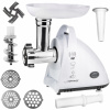 Mlynček na mäso Esperanza MeatLover biely 2200 W (Esperanza Meatloaf EKM031 mlynček na mäso s výkonom 2200 W, biely)