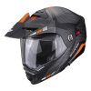 Moto přilba SCORPION ADX-2 CAMINO matná černo/stříbrno/oranžová XS
