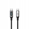 Forever GSM171012 USB-C/USB-C, 1m, černý