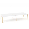 Interier Říčany Pracovné stoly Bench ALFA ROOT 360x160cm, biely