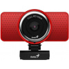 Genius Full HD Webkamera ECam 8000, 1920x1080, USB 2.0, červená, FULL HD, 30 FPS 32200001407