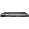 Planet IGS-6325-20S4C4X priemyselný L3 switch, 4x1Gb, 10x1Gb + 4x2.5Gb SFP, 4x10Gb SFP+, 48-56VDC, -40~75°C, IP30, fanless