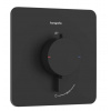 Hansgrohe Ecostat Comfort Q Termostatická batéria pod omietku, matná čierna 33712670-HG