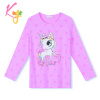 Dievčenské tričko - KUGO PC3795, fialková Farba: Fialková, Veľkosť: 98
