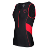 Zone3 Ltd Men's Activate Top - BLACK/RED Veľkosť: L