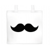 Plátená nákupná taška moustache