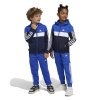 adidas Kids Tiberio Colorblock Fleece Tracksuit Kids Blue/Grey 6-7 Years