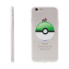 AppleMix Kryt pre Apple iPhone 6 Plus / 6S Plus gumový - Pokemon Go / Pokeball - zelený