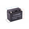 Batéria Moretti MTZ12S YTZ12S 12V 11Ah AGM