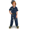 PartyDeco Policajný kostým pre deti vo veľkosti 96 - 116 cm